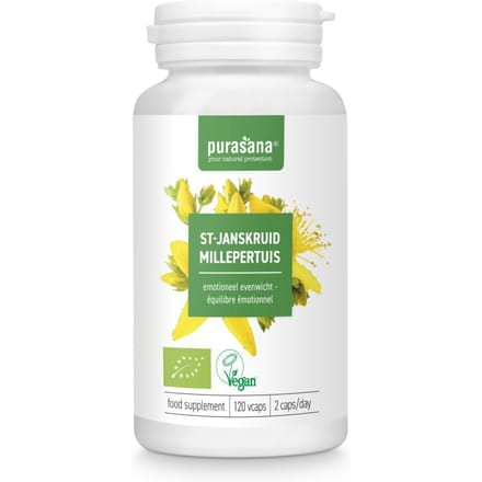 Sint-Janskruid - 120 Capsules Bio - Purasana -