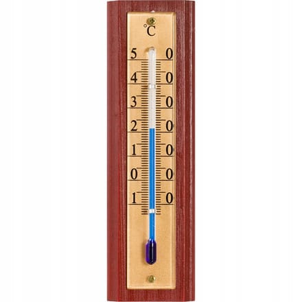 Browin - Kamerthermometer - Klassiek Ontwerp - Houten Behuizing
