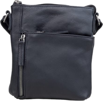 DSTRCT Preston Park Crossbodytas Kleine Dames - Leer - Zwart