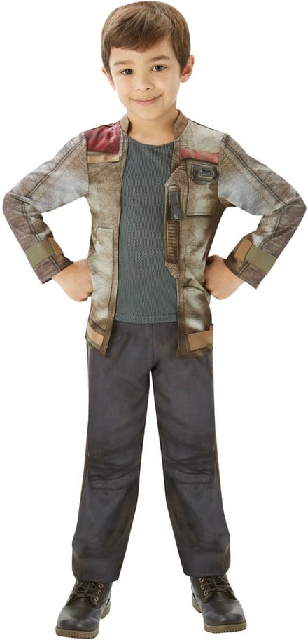 Star Wars VII Finn Classic - Kostuum Kind - Maat 128/140 - Carnavalskleding