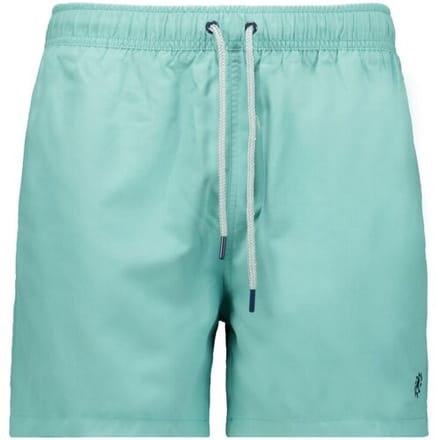 Ragman Swim Short Swimshorts Uni Color Licht Groen / male