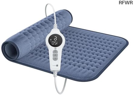 Verwarming Pad - Warmtekussen Elektrisch - Spierontspanning Thuis - Infrarood Technologie - 70 x 40 cm - Blauw