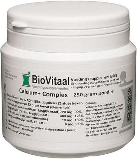 BIOVITAAL CALCIUM PL COMP PDR
