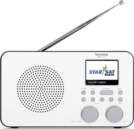 Technisat Viola 2C IR - wit/zwart