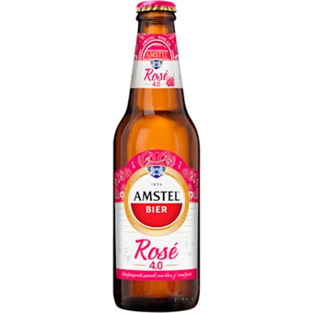 Rosé bier fles