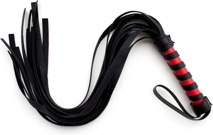 Smart Moves - Mini Flogger - 45 cm - Zwart/Rood