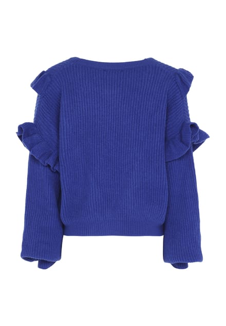 Faina Jumper Dames kobalt blauw