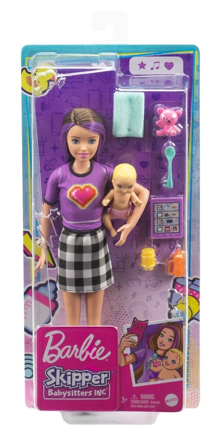 Barbie Skipper Babysitter Speelset - Skipper & Baby