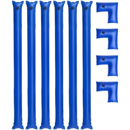 Jauge 26 Pack de 6 Sacs à Eau pour Bâche de Piscine à Chambre Unique de 4 pieds avec Tube d'Angle