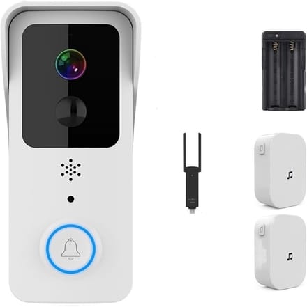 Visuele Deurbel - Slimme Intercom - Veilige Toegang - Dual WiFi Connectie - 140mm x 45.5mm
