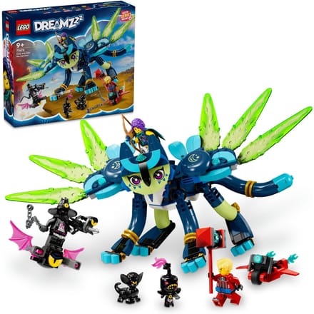LEGO DREAMZzz 2in1 Zoey en Zian de Kattenuil Fantasie Dieren Speelgoed voor Kinderen 71476