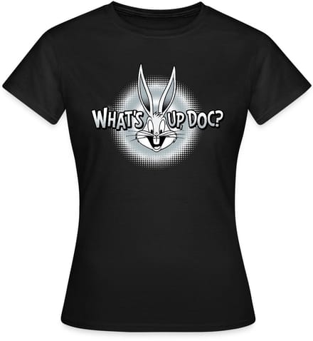 Looney Tunes Bugs Bunny What's Up Doc T-Shirt Dames