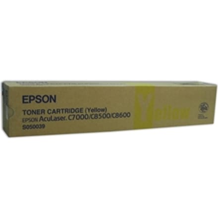 Epson S050039 toner cartridge geel (origineel)