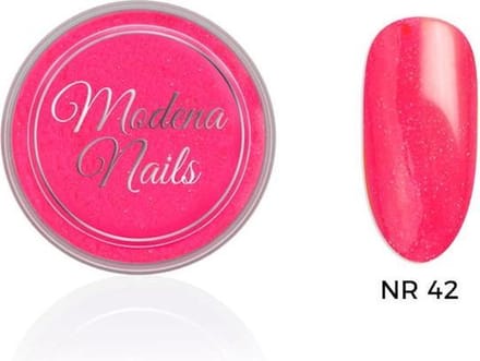 Modena Nails Acryl Neon Glitter Roze - 42