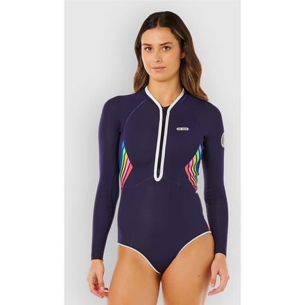 Rip Curl G-Bomb 1.5Mm Ls Fz Full Spring Wetsuit blauw