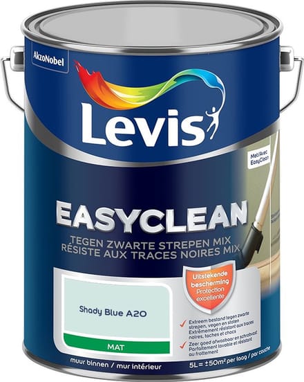 Levis - Easyclean Tegen Zwarte Strepen Mix - Shady Blue A20 - Mengverf - 5 L