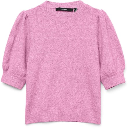 VERO MODA - VMDOFFY 2/4 O-NECK PULLOVER GA NOOS - Dames - Gebreide truien
