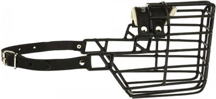 Gappay Muilkorf - Groot Model - Muilkorf Geschikt voor Dobermann - Lengte 13 cm