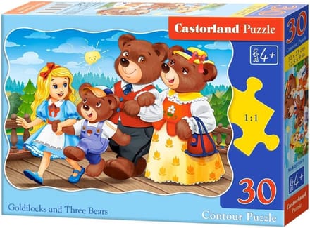 Kinderthema Puzzel 30 Delen Klassiek Sprookjesontwerp