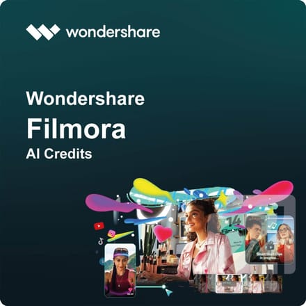 Wondershare Filmora AI Credits 1500 Credits