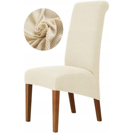 Meble odNowa - XXL Stoelhoes - Krem - Jacquard