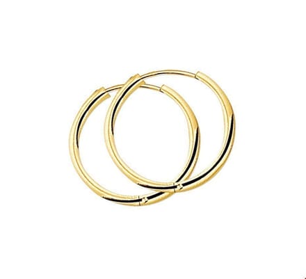 Klapoorringen 2,5 Mm Ronde Buis