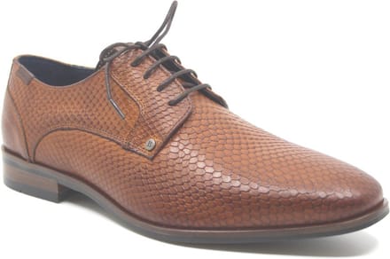 Berkelmans OULTON Cognac print - Wijdte G 1/2 maat 42