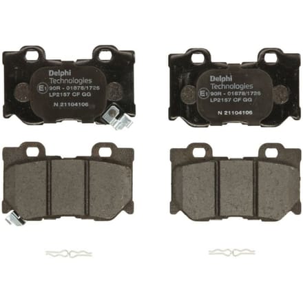 Remblokset DELPHI LP2157, achter