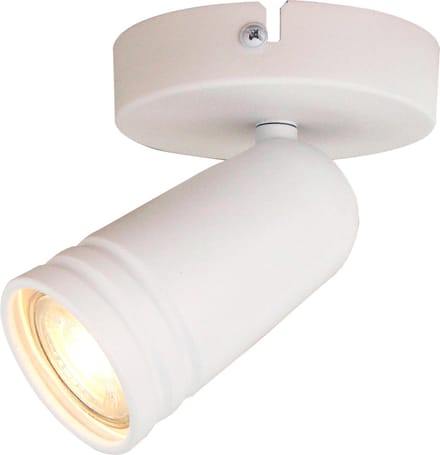 Chericoni Spero Plafondspot - 1 lichts - Ø6 cm - GU10 - Wit