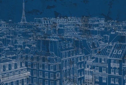 Fotobehang ViewsOfParis1 DD117350 A.S. Création Atelier 47 | 3D Fotobehang