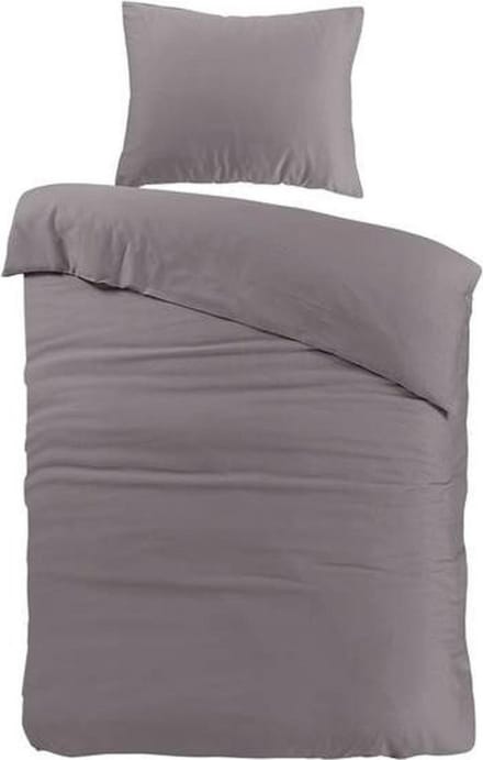 Papillon Malaga Dekbedovertrek - Eenpersoons - 140x200/220 cm - Antraciet