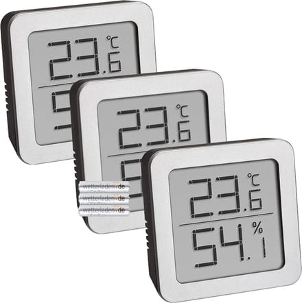 Kamerthermometer - Digitale Thermometer – Vochtigheidsmeter - Binnenthermometer