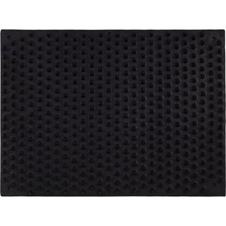 QHP SCHUUR/MASSAGE MAT 30X40CM Zwart