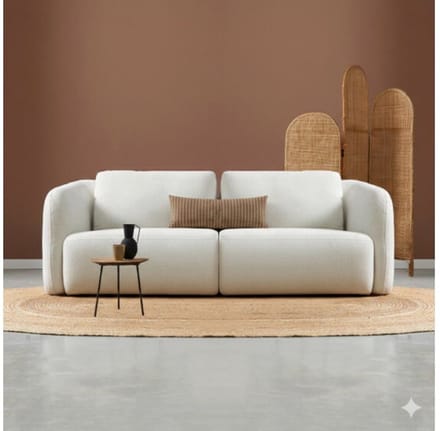 PEPP interiors Hoekbank Bank CLOUD 3-zits sofa - Ness 15 - 235x96x84 cm