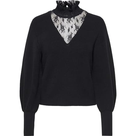 ONLY ONLKIRA L/S HIGHNECK PULLOVER KNT Dames Trui - Maat L