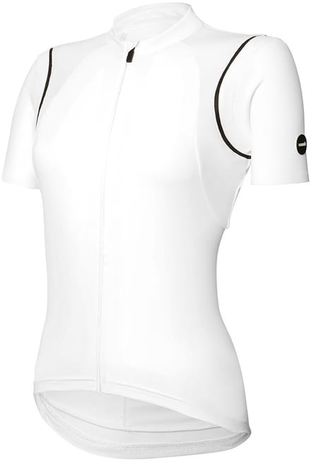 Rh+ Luna Korte Mouw Wielertrui Wit XL Vrouw