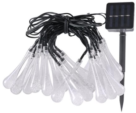 Goldlux ICE Serie - Solar LED Tuinverlichting - 4,9m - 30 Leds - IP44