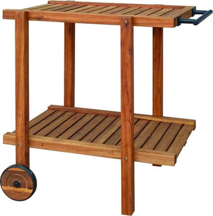 Sens-Line - Toby Tuin Trolley - 76x50x77 - Acacia FSC 100%