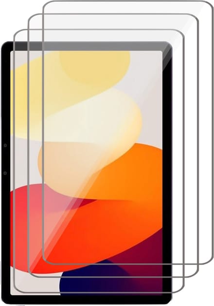 Screenprotector geschikt voor Xiaomi Pad SE - 3x Gehard Glas Screen Protector GlassGuard