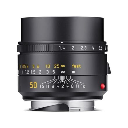 Leica 50mm f/1.4 Summilux-M Asph  11728 zwart