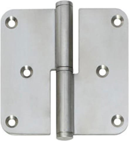 Intersteel Stiftpaumelle DIN rechts rvs geborsteld