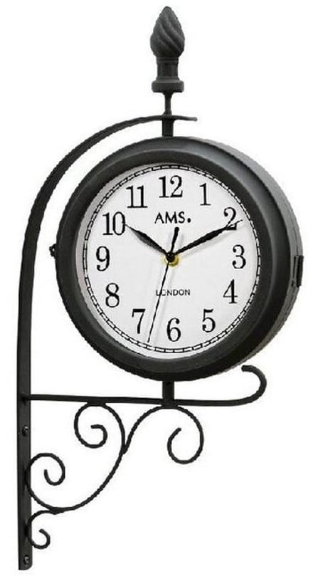 doppelseitige Wandklok AMS - 9433