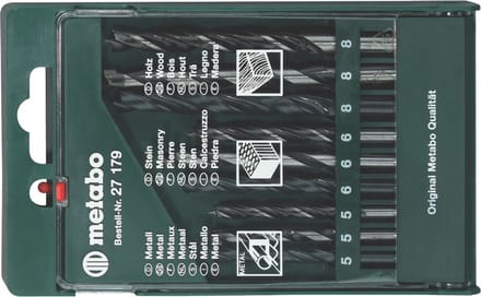 Metabo Toebehoren - 9-delige boorset 627179000