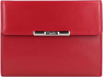 Esquire Helena Portemonnee RFID Leer 14 cm - Dames - Horizontaal - rot