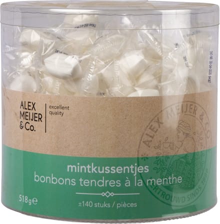 Alex Meijer Mintkussentjes zacht - Silo 140 stuks