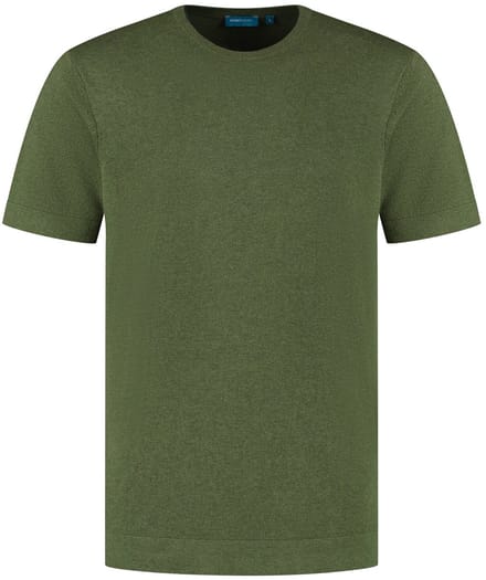 District Indigo T-shirt Crewneck Dark Green (7.51.525.525 - 072)