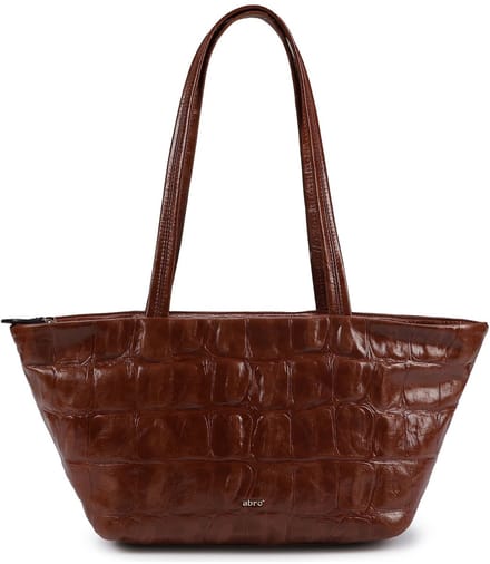 abro Alba Schoudertas Leder 26 cm - Dames - caramel-cognac