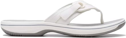 Clarks Brinkley Reyna - dames sandaal - Wit - maat 42 (EU) 8 (UK)
