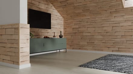 EGGER Decowall Afdekprofiel AL007 Laxfield eik 2400 x 6 x 25mm