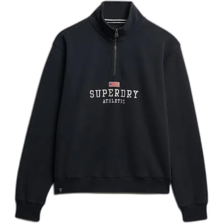 Dames sweatshirt met ronde hals en rits Superdry Athletic Essentials Graphic